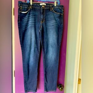 Kancan dark wash jeans